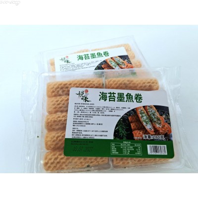 TW06 海苔墨魚卷(280g/包，10條/包)會員價HK$29.00/包***本月賀年特價HK$26.00/包***